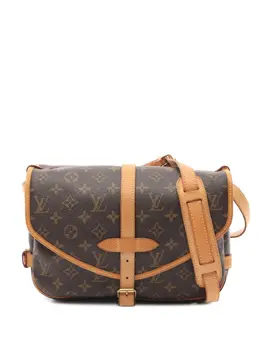 Louis Vuitton Pre-Owned: Коричневая сумка 