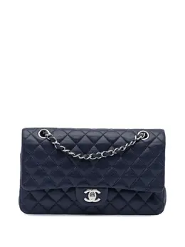 CHANEL Pre-Owned: Голубая сумка 