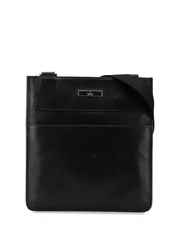 Gucci Pre-Owned: Чёрная сумка через плечо 
