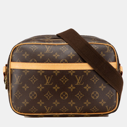 Louis Vuitton: Коричневая сумка 