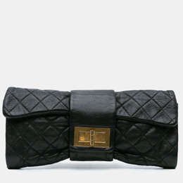 Chanel: Чёрный клатч 