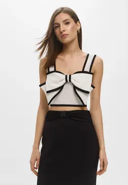 Elisabetta Franchi: Белый топ 