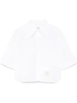Thom Browne: Белая рубашка 