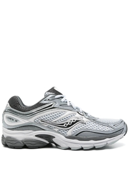 Saucony: Серые кроссовки 