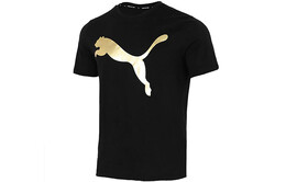 PUMA: Чёрная футболка 