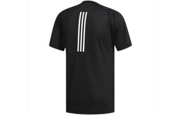 Adidas: Чёрная футболка 