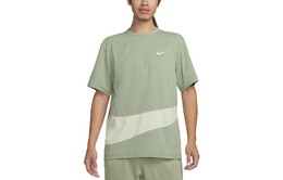 Nike: Зелёная футболка 