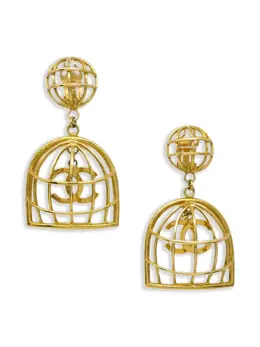 CHANEL Pre-Owned: Серьги 