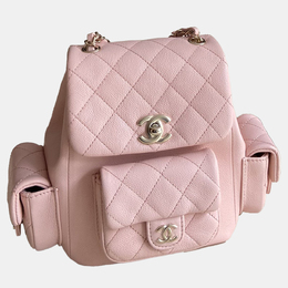 Chanel: Розовый рюкзак 
