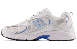New Balance: Белые кроссовки  530