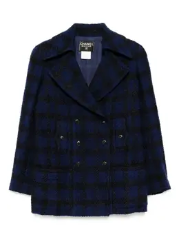CHANEL Pre-Owned: Чёрная куртка 