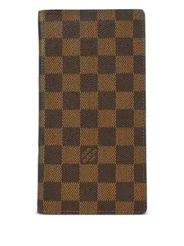 Louis Vuitton Pre-Owned: Коричневый кошелёк 