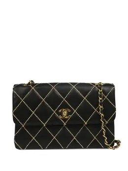 CHANEL Pre-Owned: Чёрная сумка 