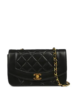 CHANEL Pre-Owned: Чёрная сумка 