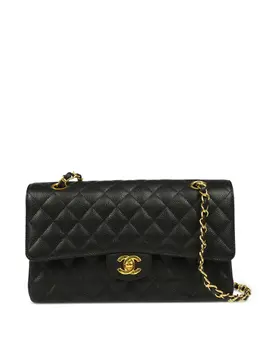 CHANEL Pre-Owned: Чёрная сумка 