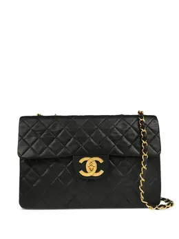 CHANEL Pre-Owned: Чёрная сумка 