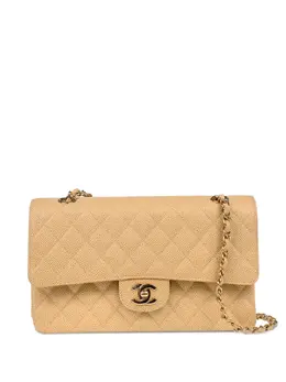 CHANEL Pre-Owned: Бежевая сумка 