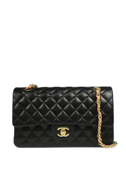CHANEL Pre-Owned: Чёрная сумка 