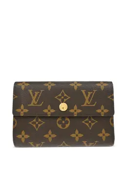 Louis Vuitton Pre-Owned: Коричневый кошелёк 