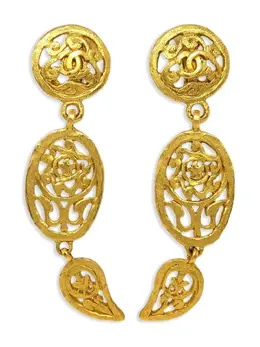 CHANEL Pre-Owned: Серьги 