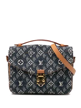 Louis Vuitton Pre-Owned: Голубая сумка 