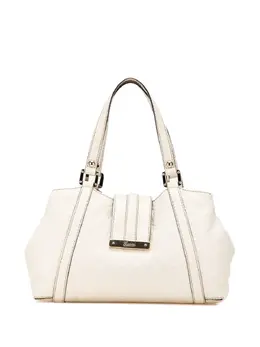 Gucci Pre-Owned: Белая сумка-шоппер 
