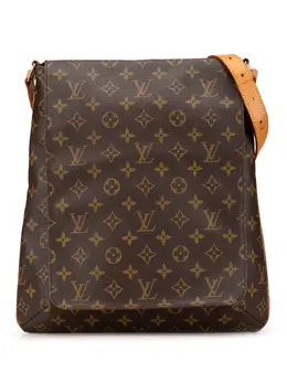 Louis Vuitton Pre-Owned: Коричневая сумка через плечо 