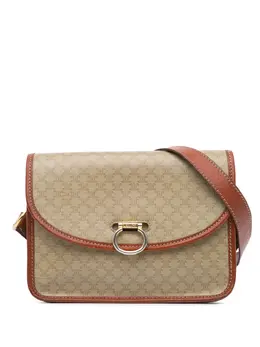 Céline Pre-Owned: Коричневая сумка через плечо 