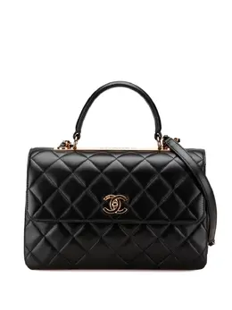 CHANEL Pre-Owned: Чёрная сумка 