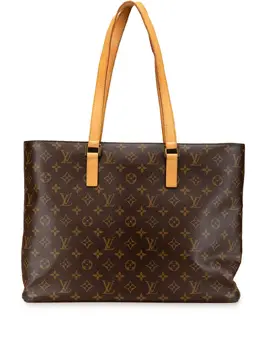 Louis Vuitton Pre-Owned: Коричневая сумка-шоппер 