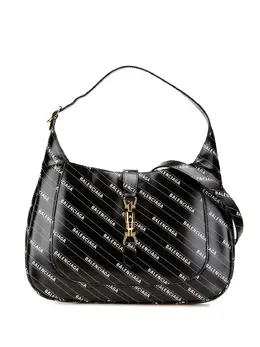 Gucci Pre-Owned: Чёрная сумка через плечо 
