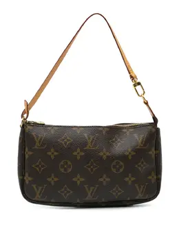 Louis Vuitton Pre-Owned: Коричневая сумка 