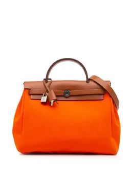 Hermès Pre-Owned: Оранжевая сумка 