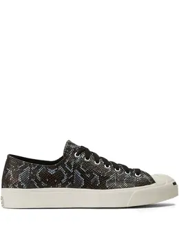 Converse: Чёрные кроссовки  Jack Purcell