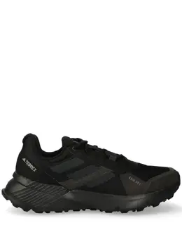 adidas: Чёрные кроссовки  Terrex