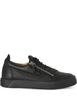 Giuseppe Zanotti: Чёрные кроссовки  Frankie