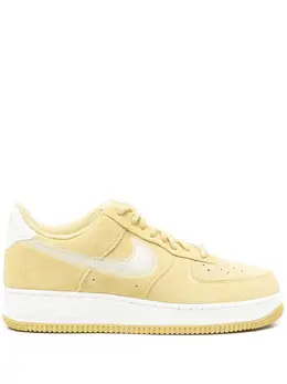 Nike: Зелёные кроссовки  Air Force 1