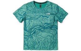 The North Face: Зелёная футболка 