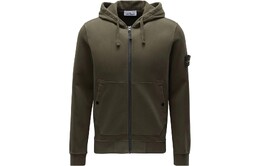 Stone Island: Зелёная толстовка 