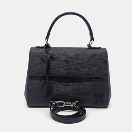 Louis Vuitton: Чёрная сумка  Épi