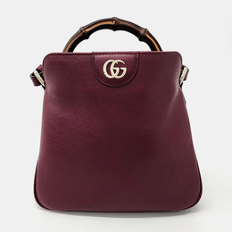 Gucci: Красная сумка-шоппер 