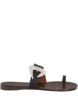 Giuseppe Zanotti: Чёрные сандалии 