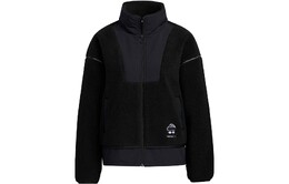Adidas: Чёрная куртка 
