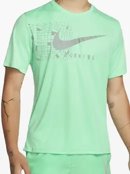 Nike: Светлая футболка  Dri FIT
