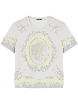 Versace: Прямая футболка 