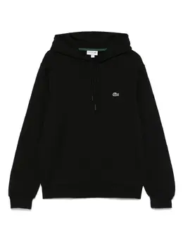 Lacoste: Чёрная толстовка 