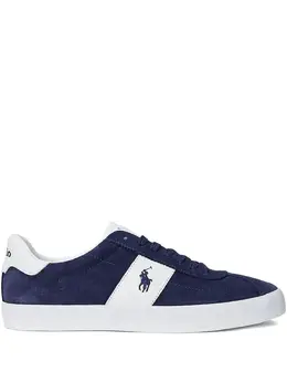Polo Ralph Lauren: Синие кроссовки 