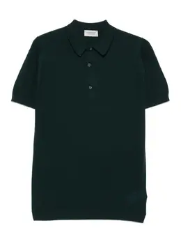 John Smedley: Зелёное поло 