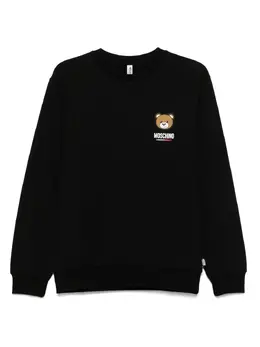 Moschino: Чёрный свитшот 