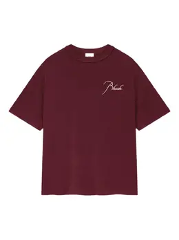 RHUDE: Красная футболка 